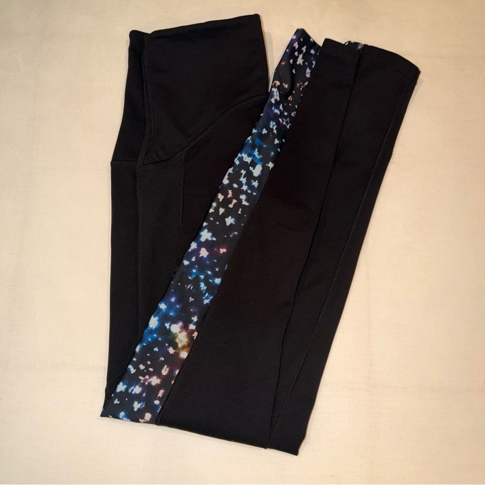 SPANX High Rise Shaping Leggings Black Womens Medium Compression Activewear M - Picture 3 of 11